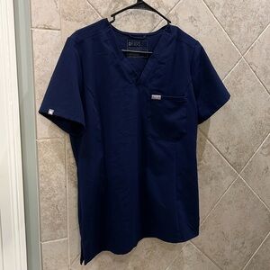 Figs Navy Scrub Set